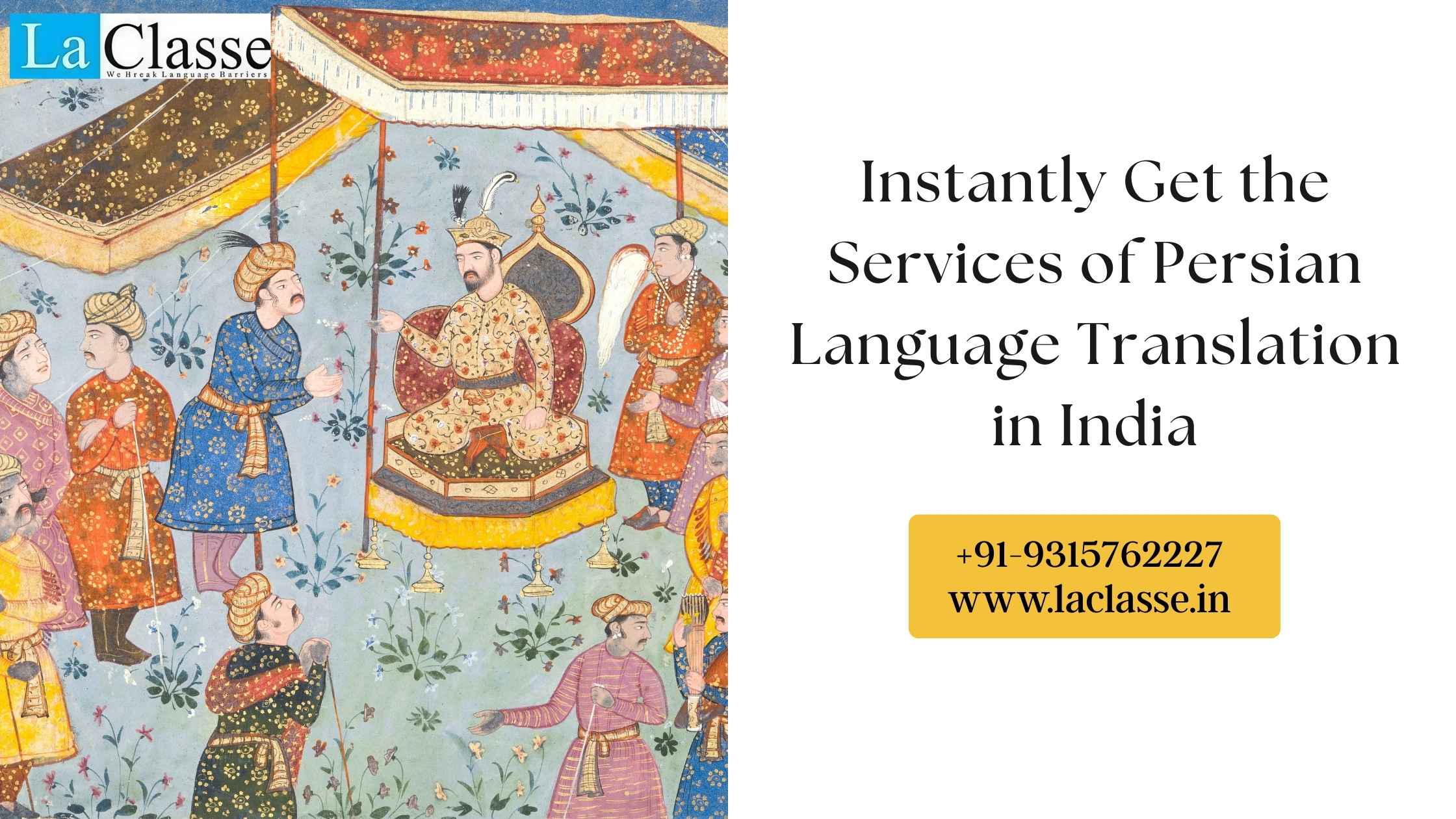 Instantly Get the Services of Persian Language Translation in India